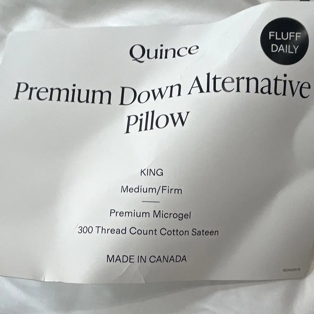 Quince premium down