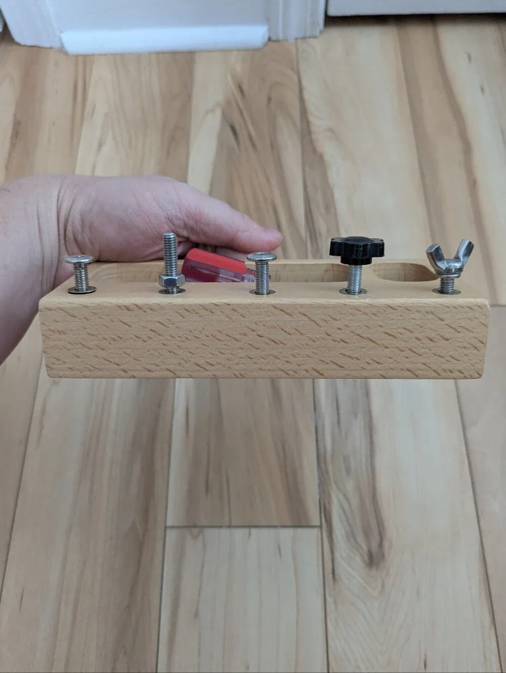 Bolt and Screw Activity Board