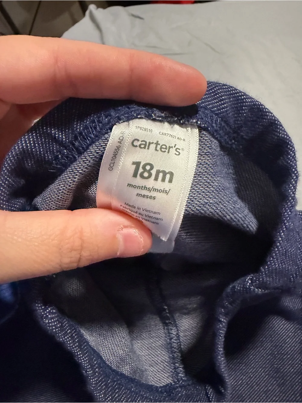 Carters soft stretch