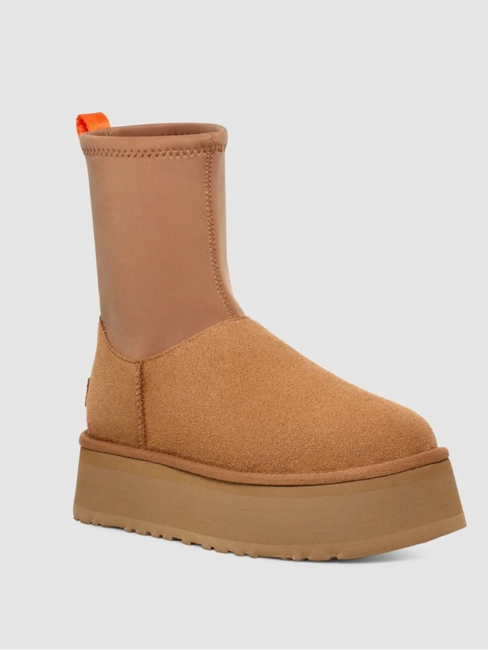 UGG UGG Classic Dipper Platform 1144031 Women's Fashion Boots Chestnut Sz 5