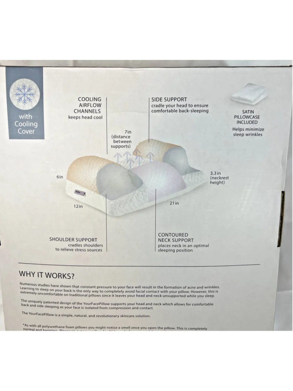 YourFacePillow cervical neck