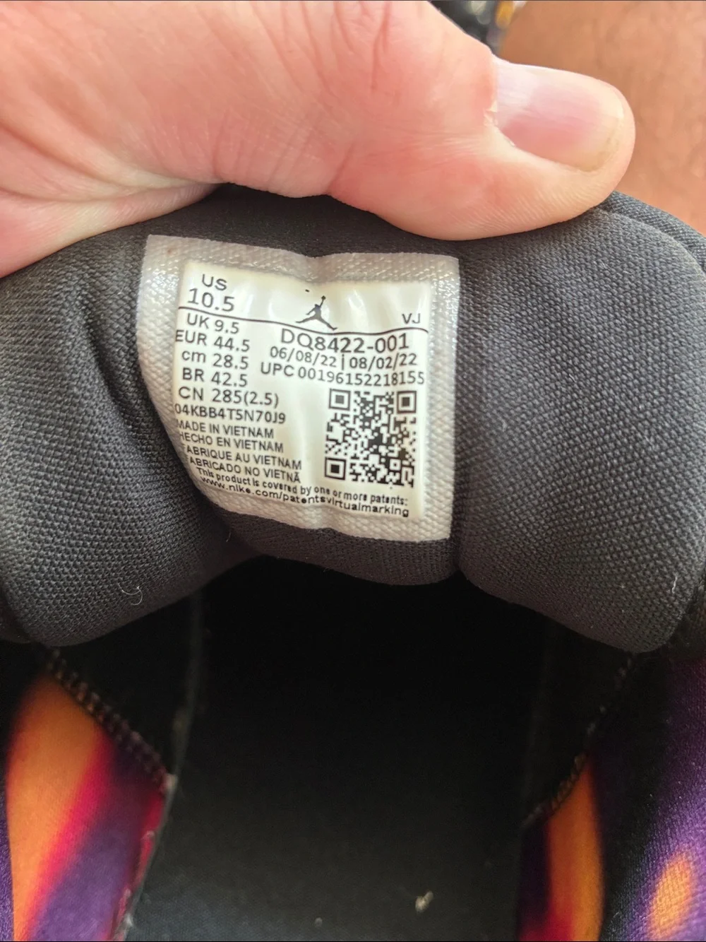 Jordan low top