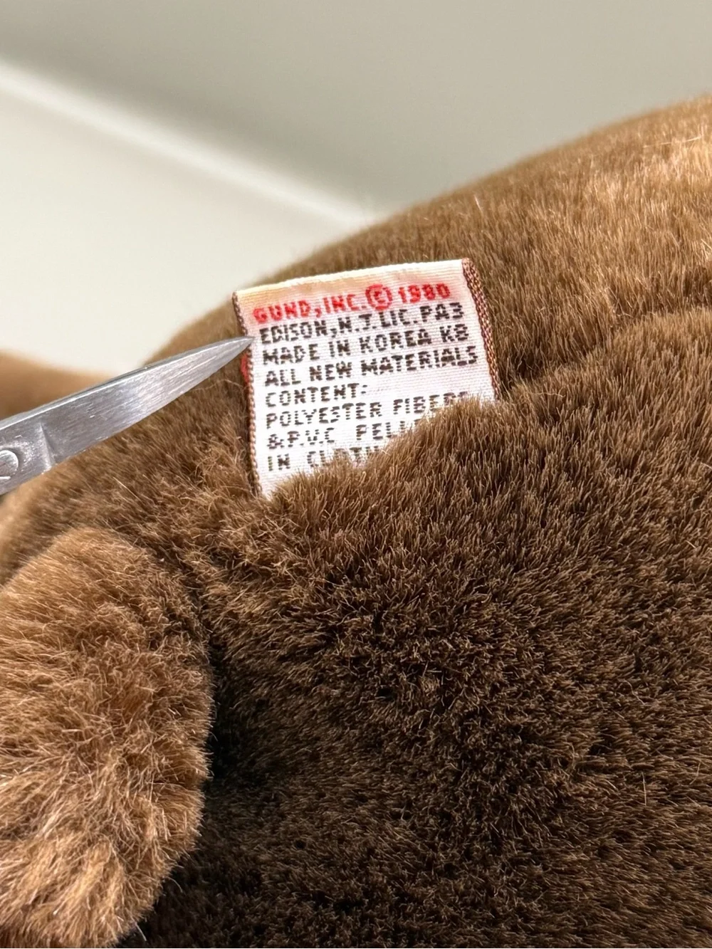 Gund vintage snuffles