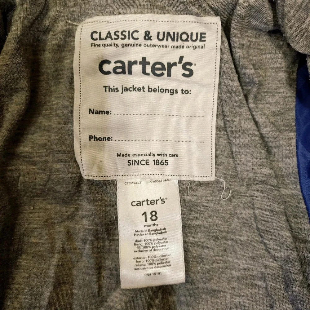 Carters carter puffer
