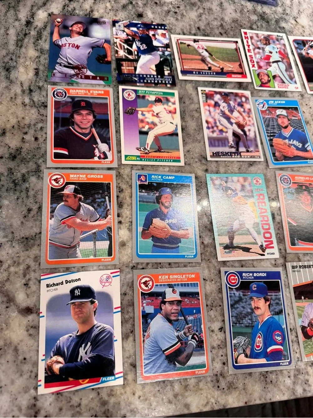 MLB assorted trading