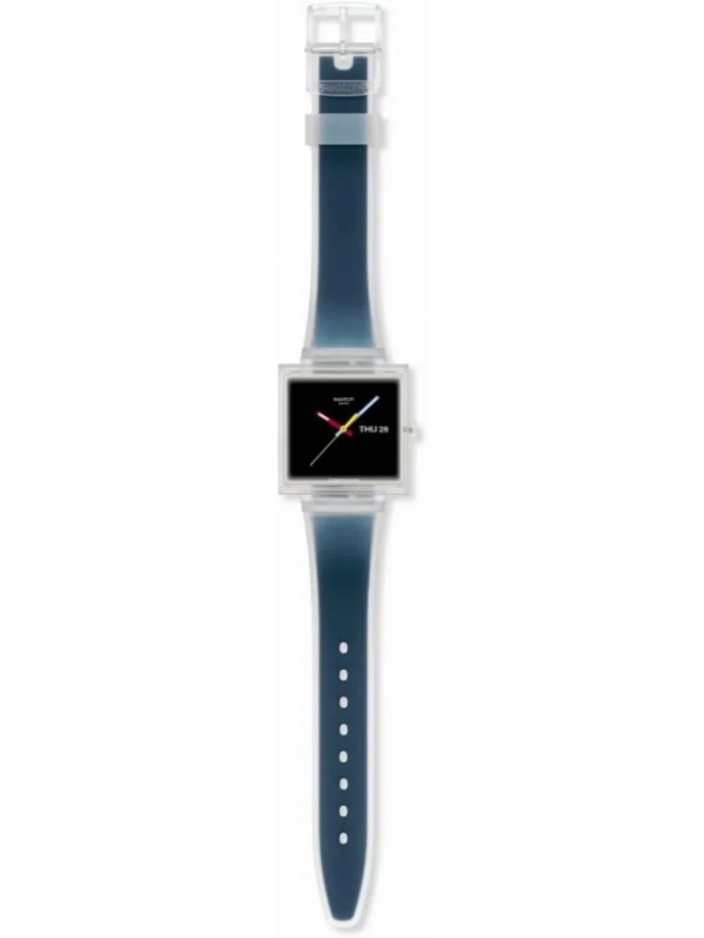 Unisex Black Casual Watch Bio-sourced Quartz Square Analog Stylish Wrist Watch