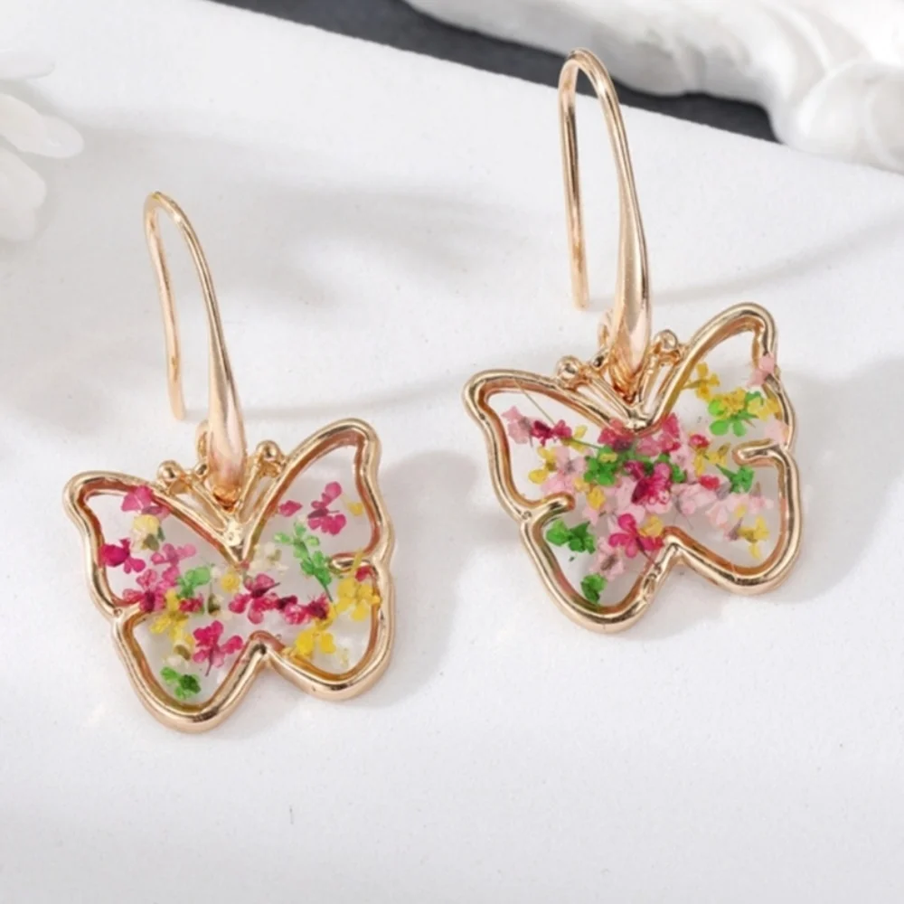 Fashion Jewelry butterfly dried