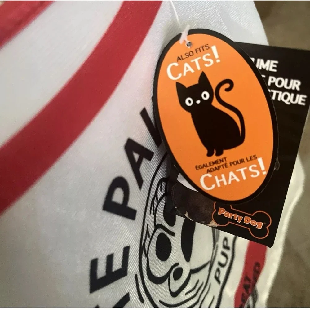 Party Dog bite paw