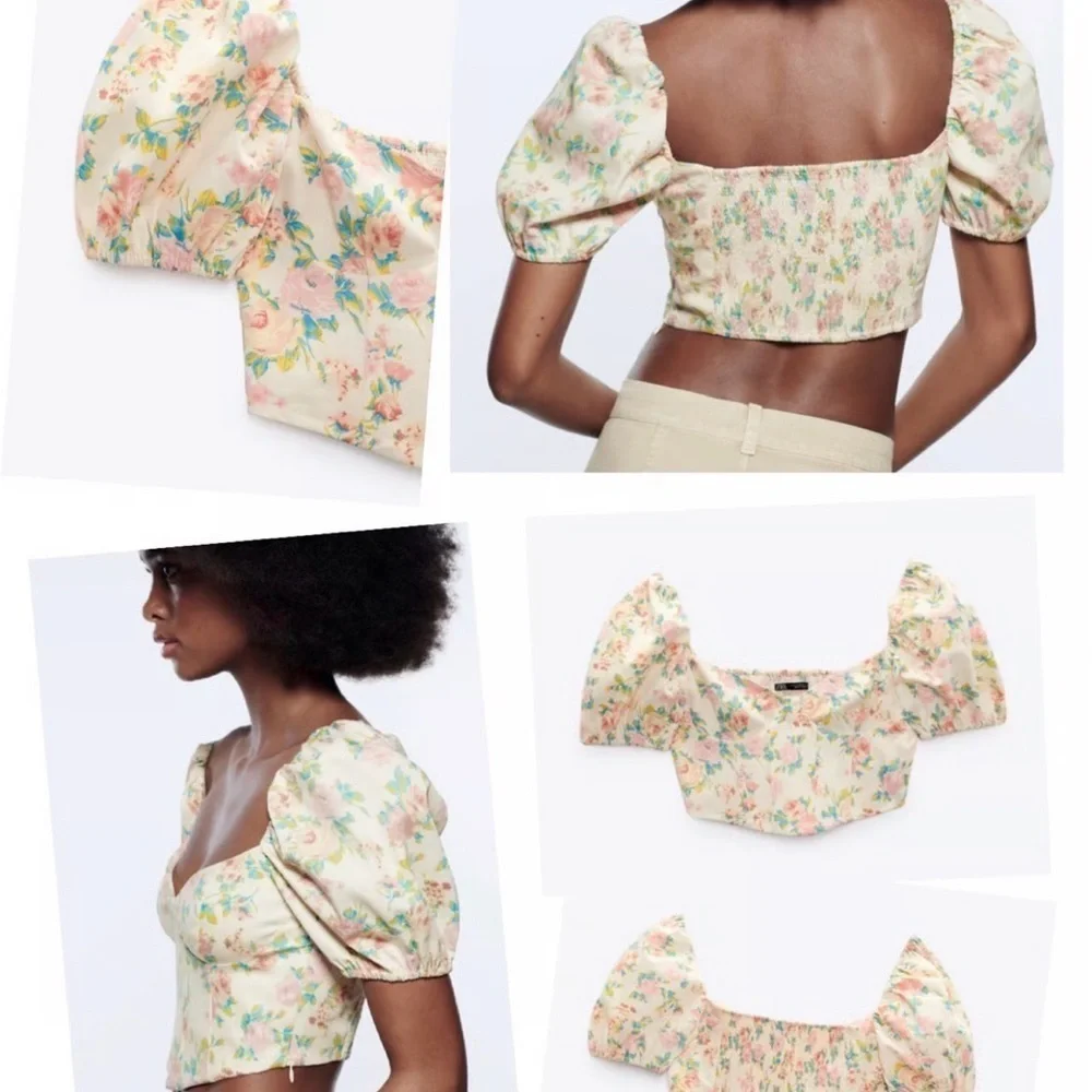 Zara elegant crop