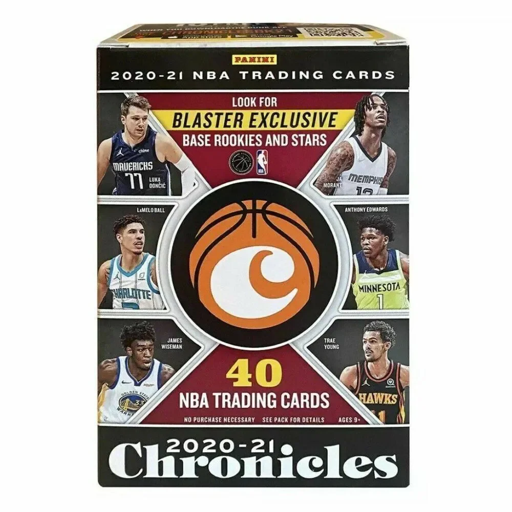 2020-21 Panini NBA Chronicles Trading Cards Blaster Box (1) SINGLE PACK