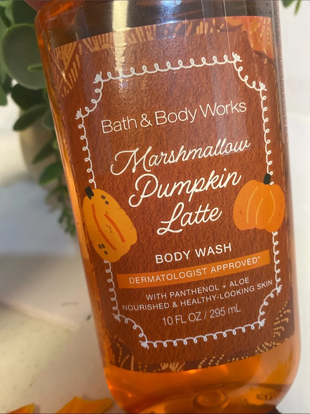 “Marshmallow Pumpkin Latte” Bath & Body Works New 3-Pc Set