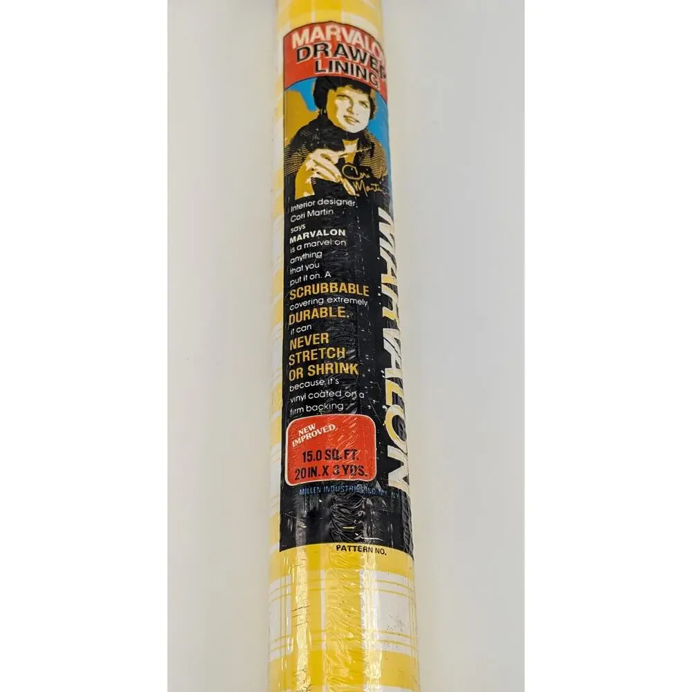 Marvalon vintage yellow