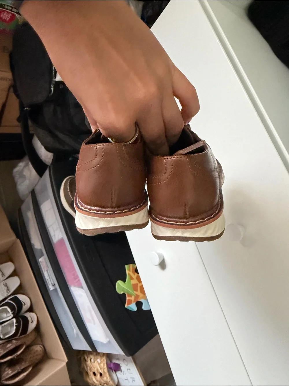 Stafford brown leather