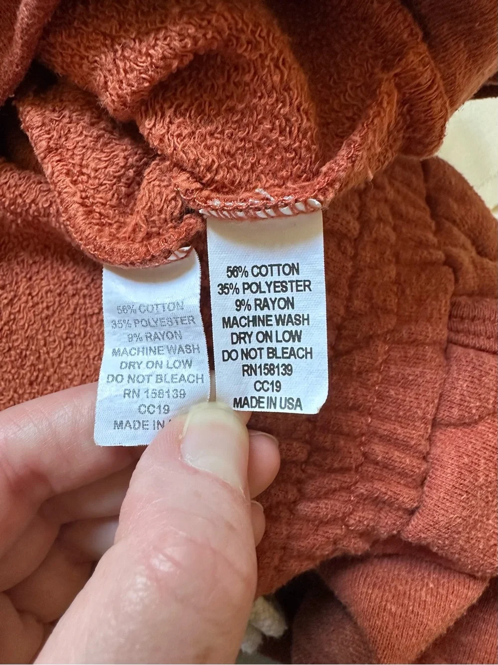 Childhoods Clothing matching cinnamon