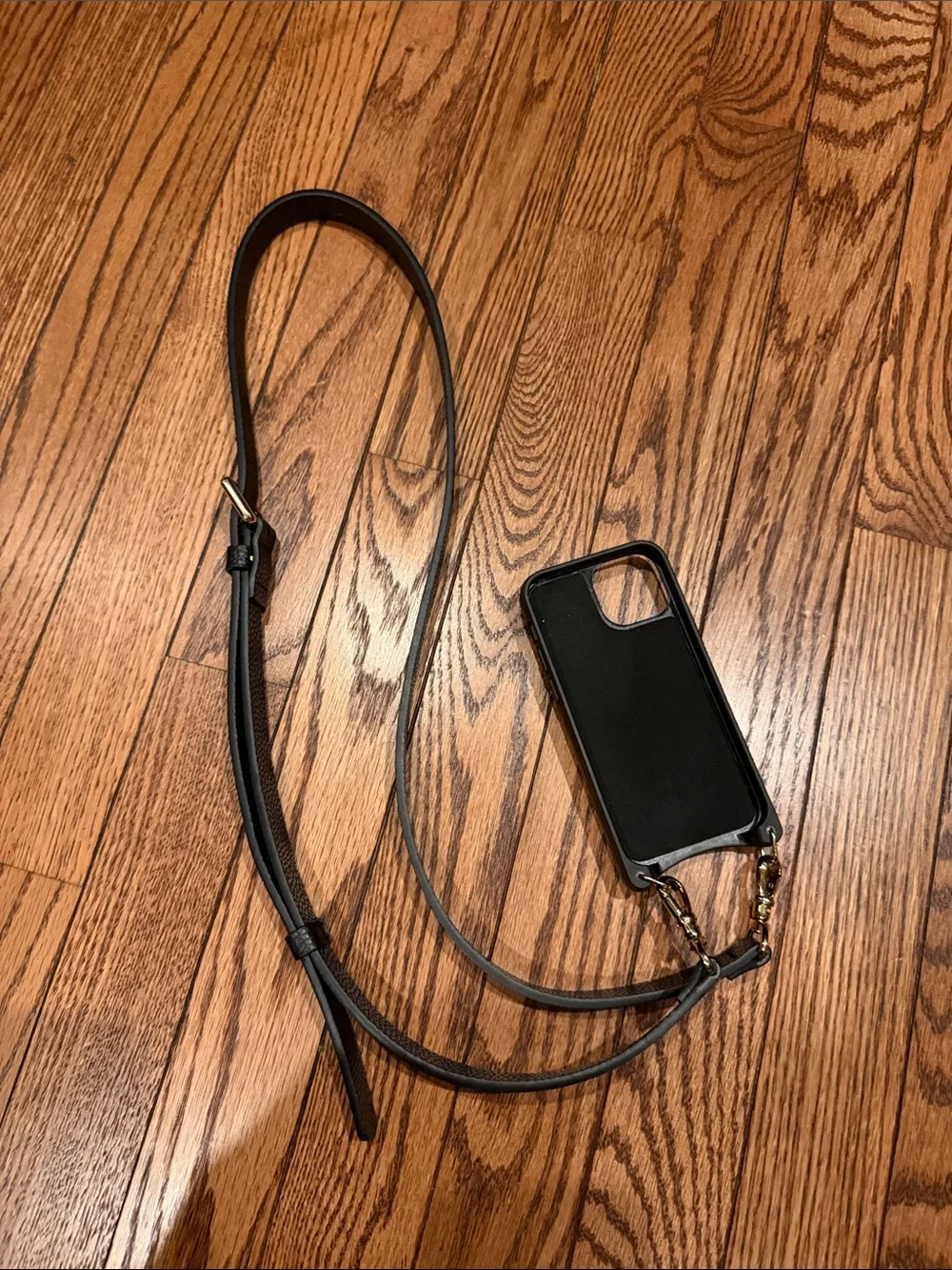 Bandolier black leather