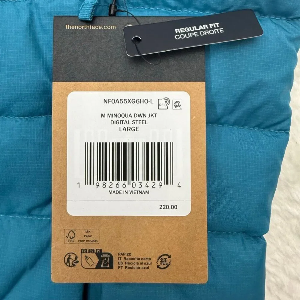 The North Face new tags