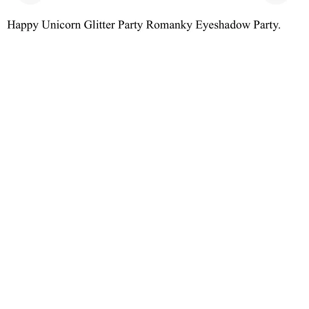 Romanky happy unicorn
