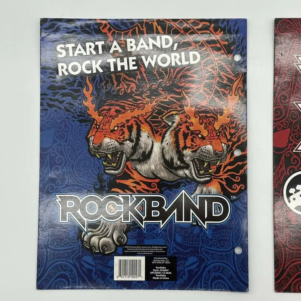 Rock Band set rock