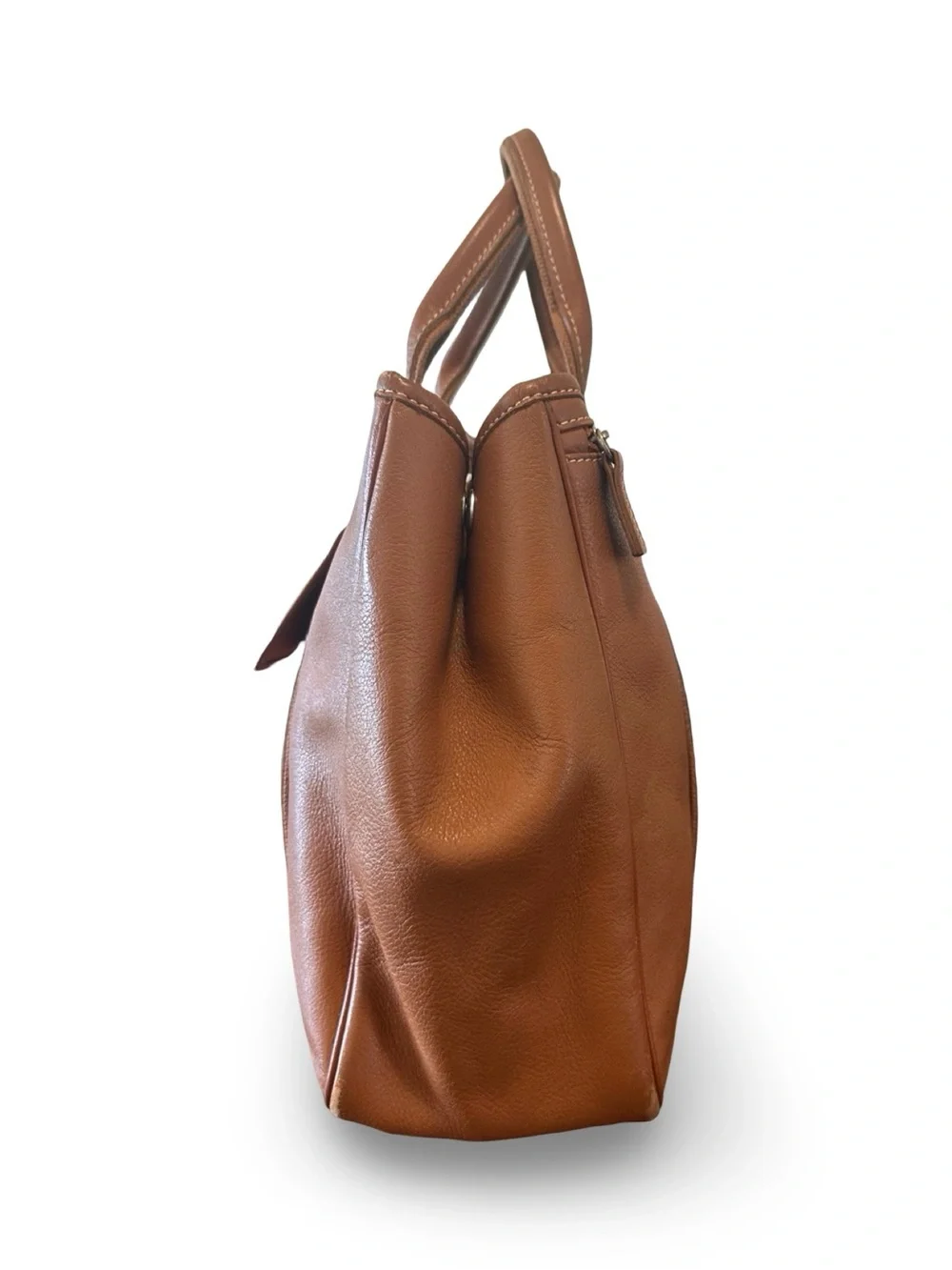 Longchamp vintage cognac