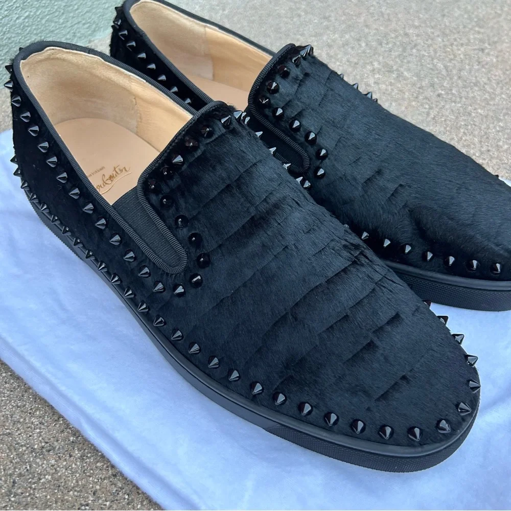 Christian Louboutin textured stud