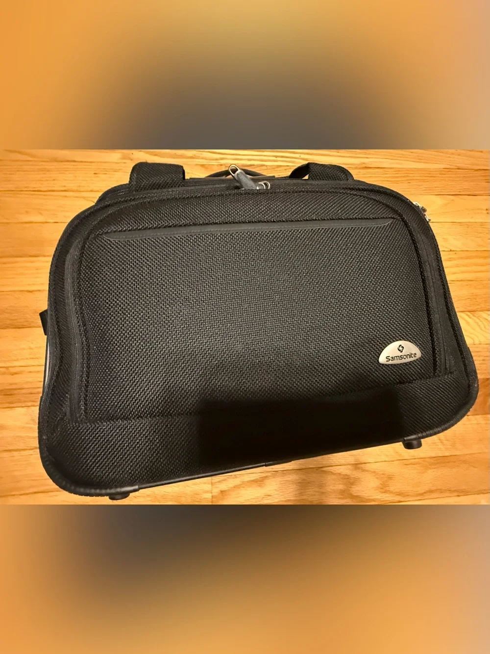 Samsonite Carry On Overnight Shoulder Bag Luggage Black Mobility Series 16