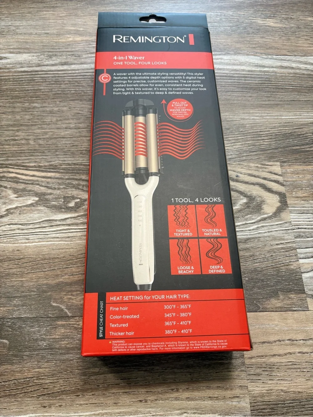 Remington adjustable waver