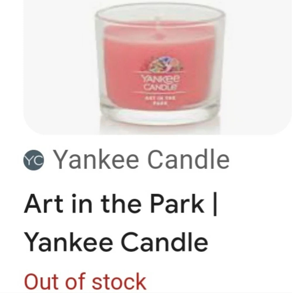 Yankee Candle bnwt yankee
