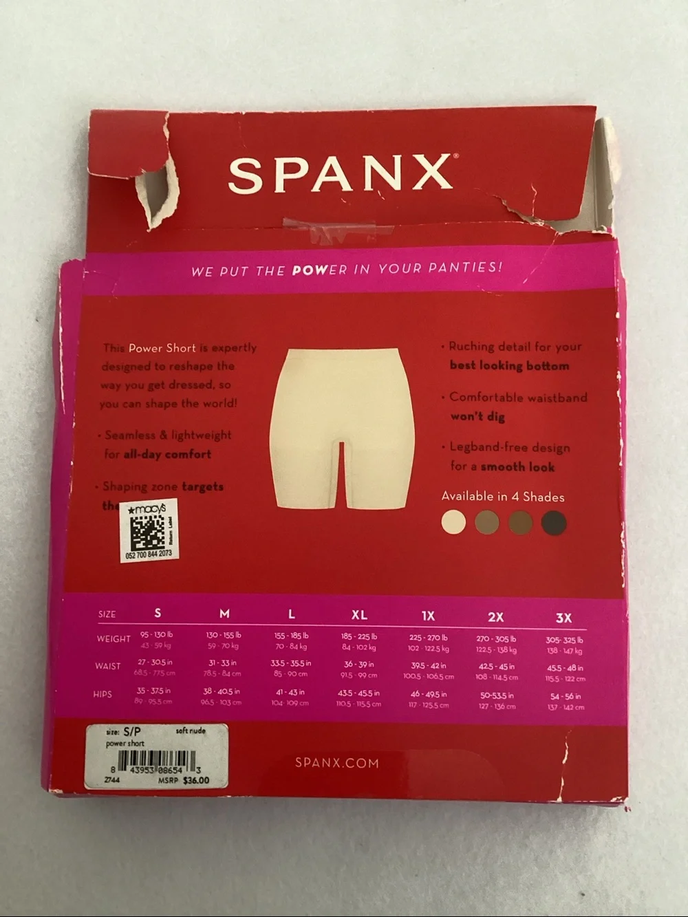 SPANX power short
