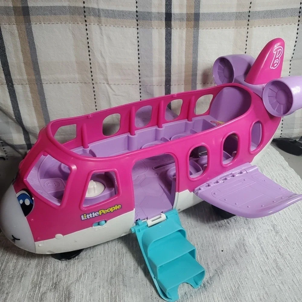 Fisher-Price Barbie‎ Dream Plane Toddler Pink Purple Toy Airplane