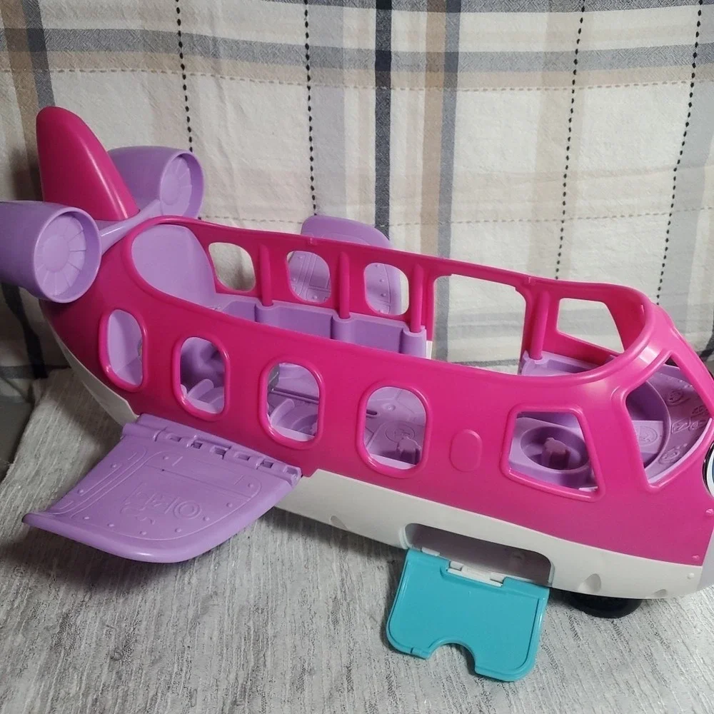 Fisher-Price Barbie‎ Dream Plane Toddler Pink Purple Toy Airplane