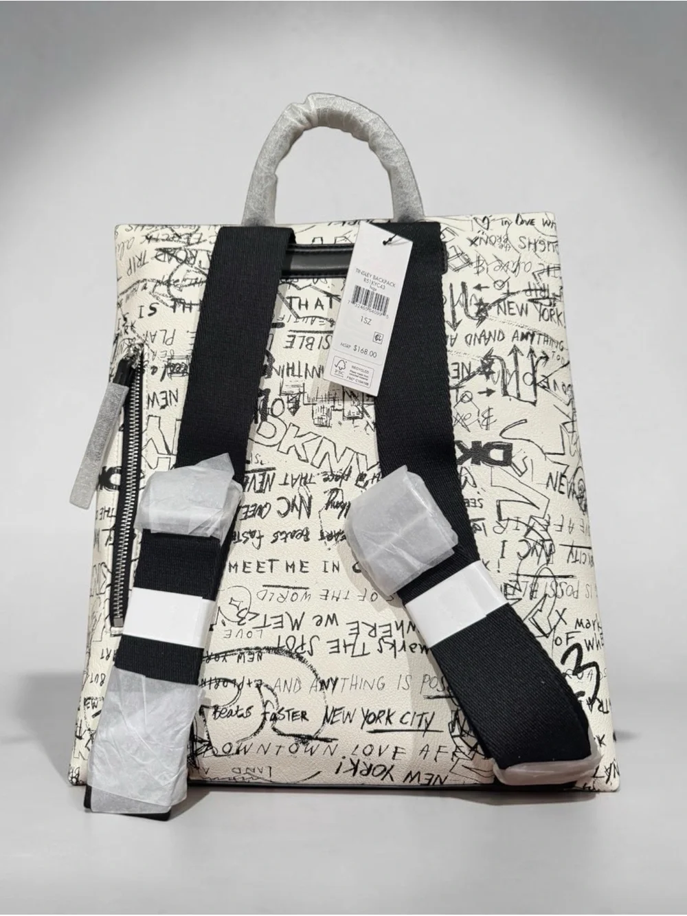 Dkny backpack closure adjustable