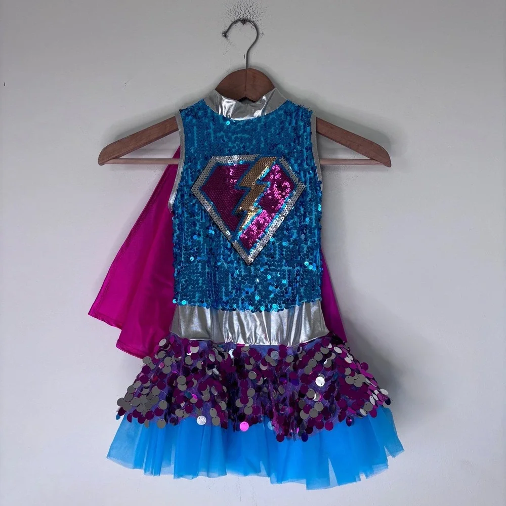 WEISSMAN'S COSTUME Superhero Supergirl 