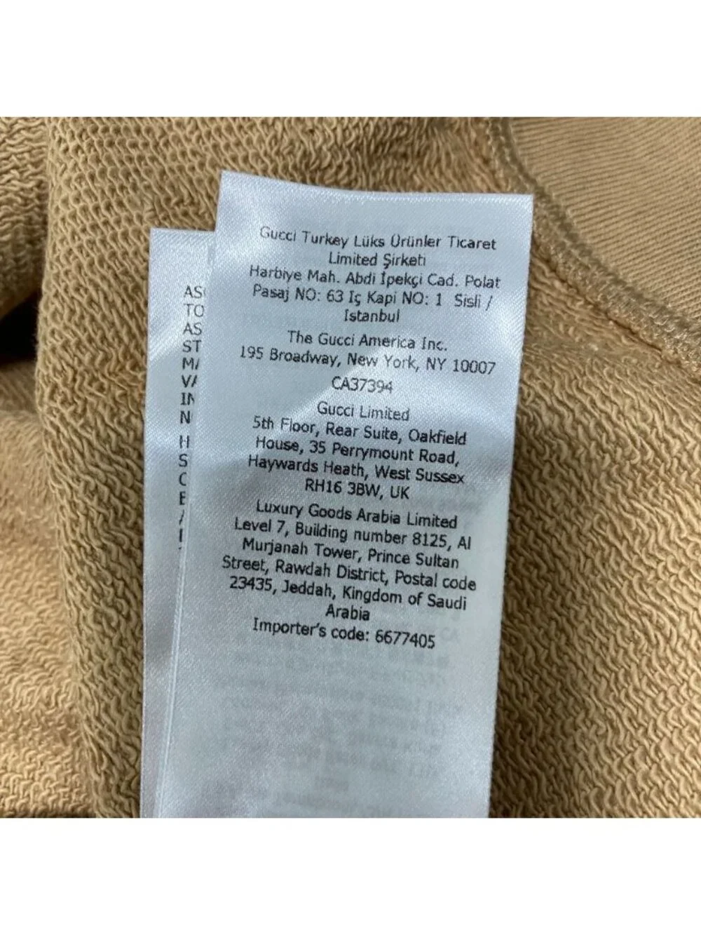 Gucci name 23ss