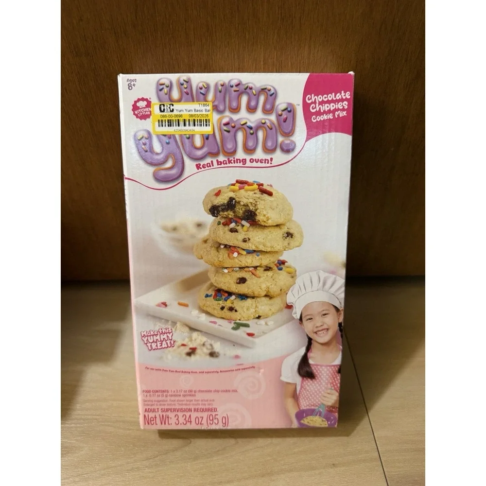 YumYum! Bakin' Chocolate Chippies Cake Mix New Sealed Box