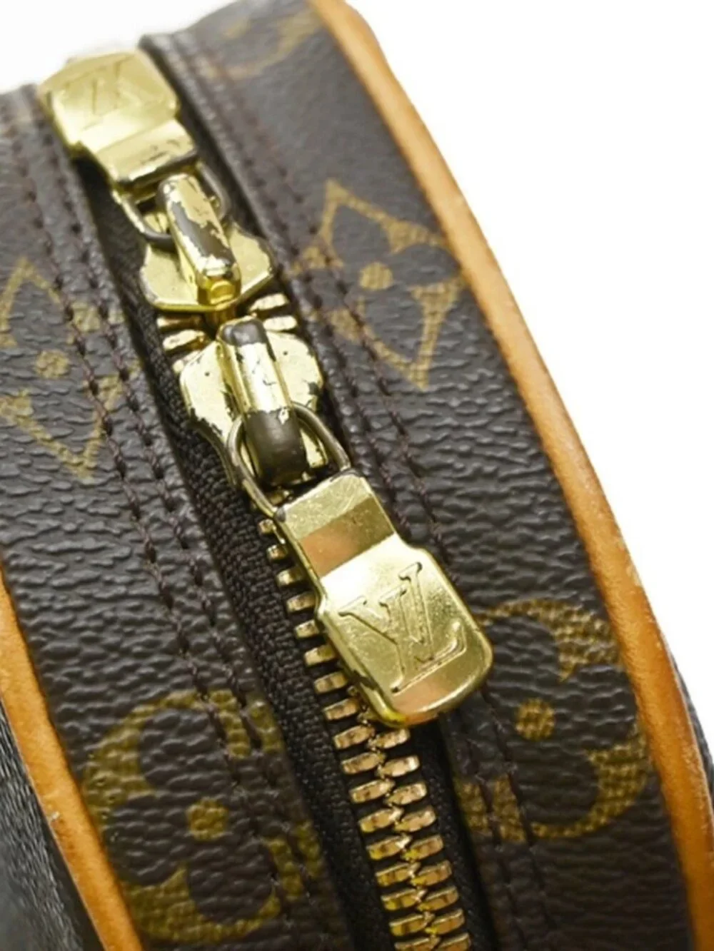 LOUIS VUITTON Pochette Gange Shoulder Bag Monogram Brown Spain