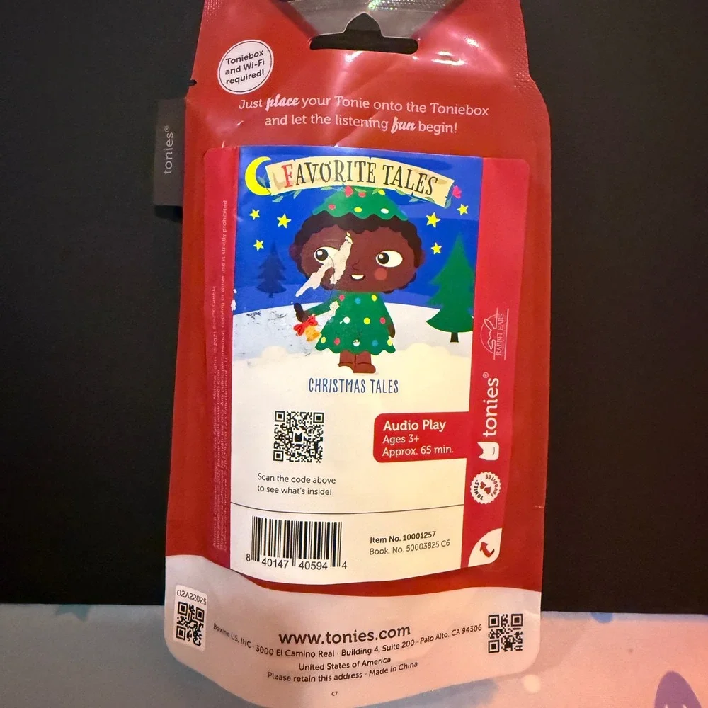 Tonies Christmas Tales Favorite Tales Kids Red NEW‎ Audio Play Character Figure