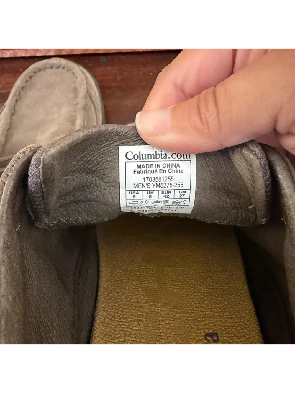 Columbia men brown