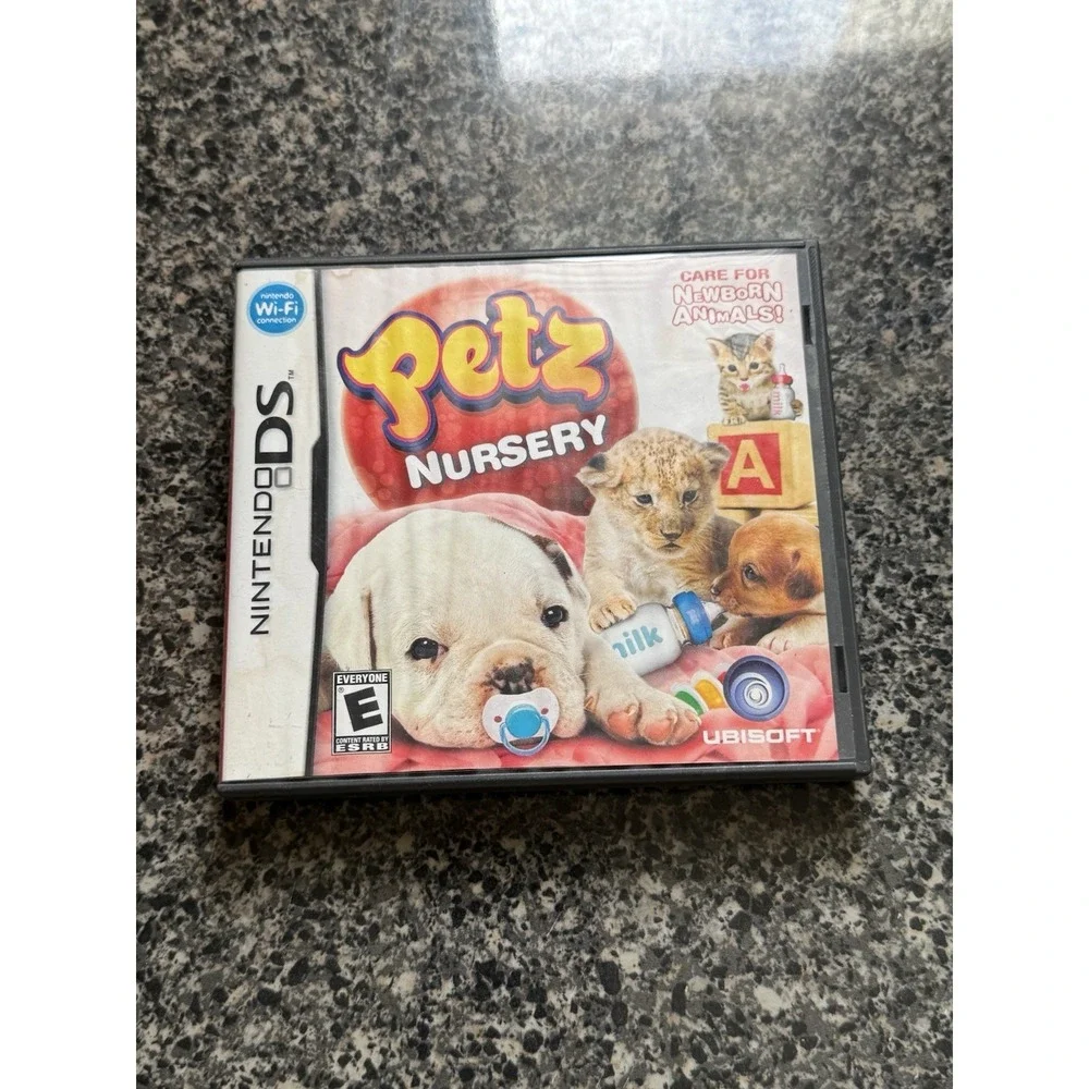Nintendo DS Game Petz Nursery (Nintendo DS,‎ 2009) With Book