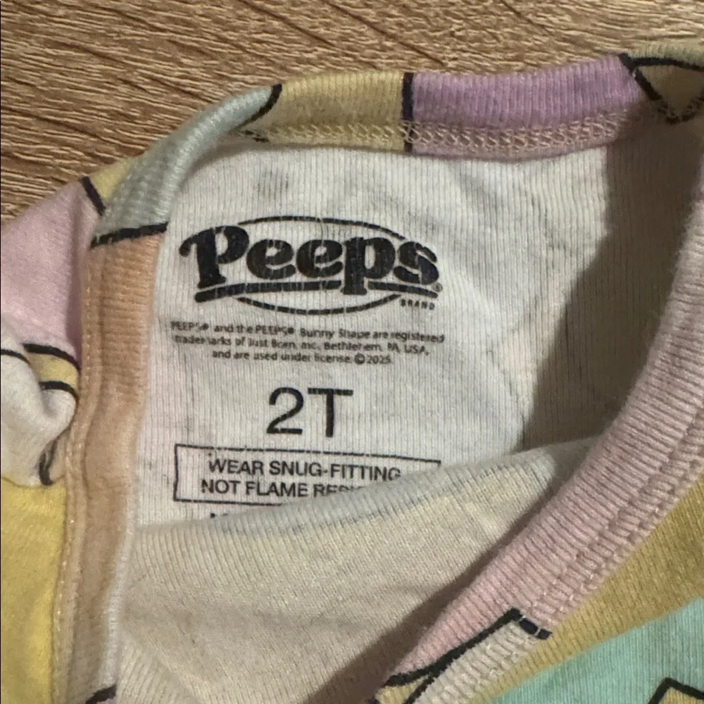 Peeps pajama but