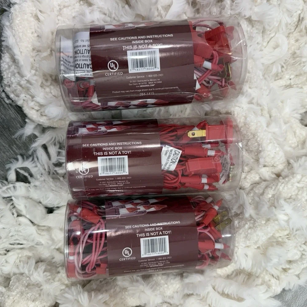 Enchanted Forest peppermint red