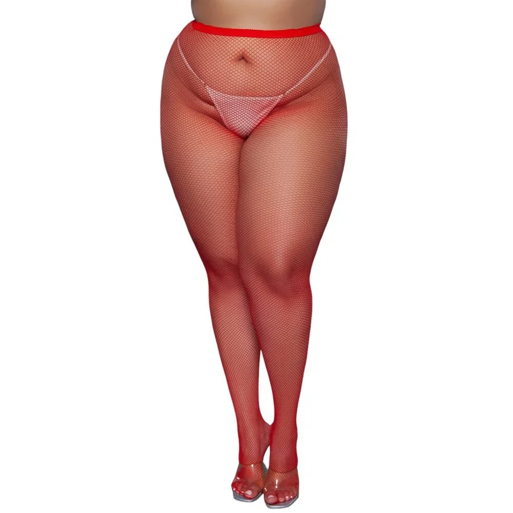 BW-2302R fishnet pantyhose
