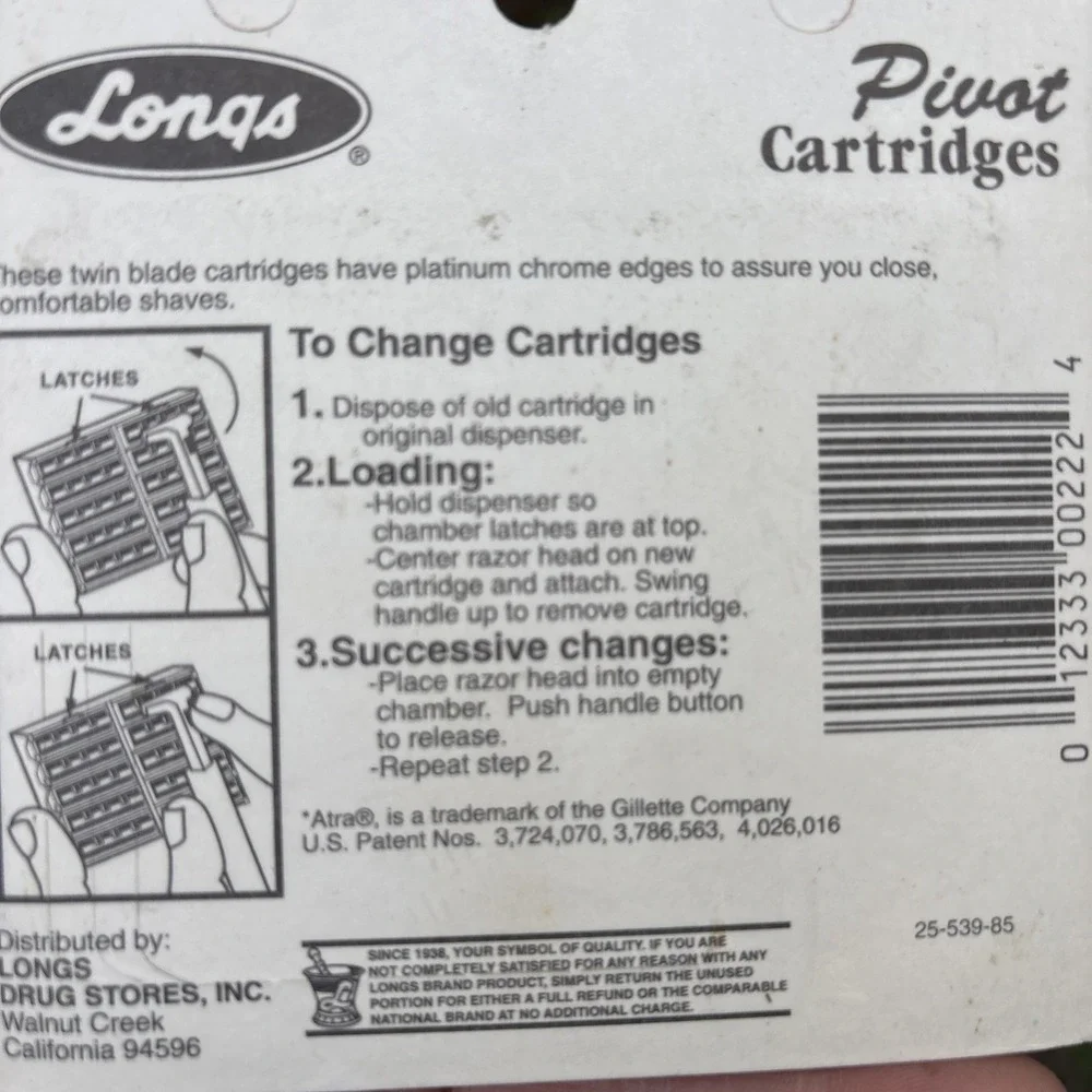 Longs new vintage