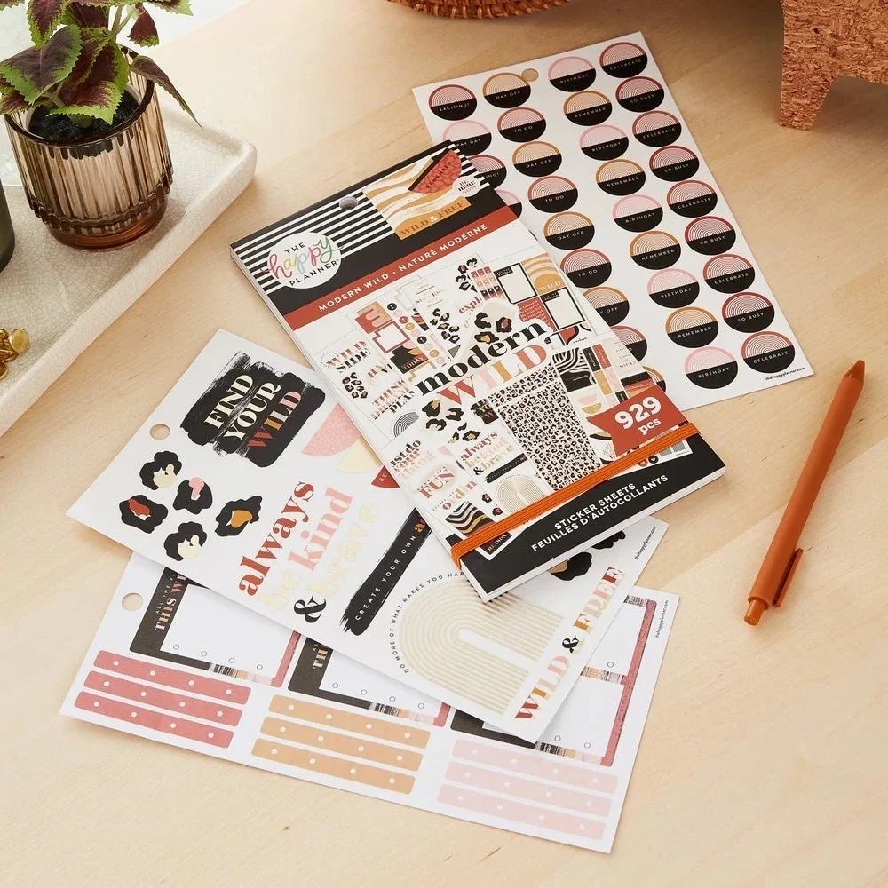 The Happy Planner modern wild