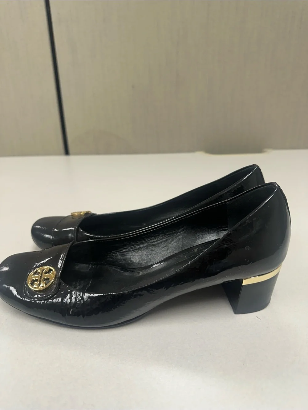 Tory Burch black patent