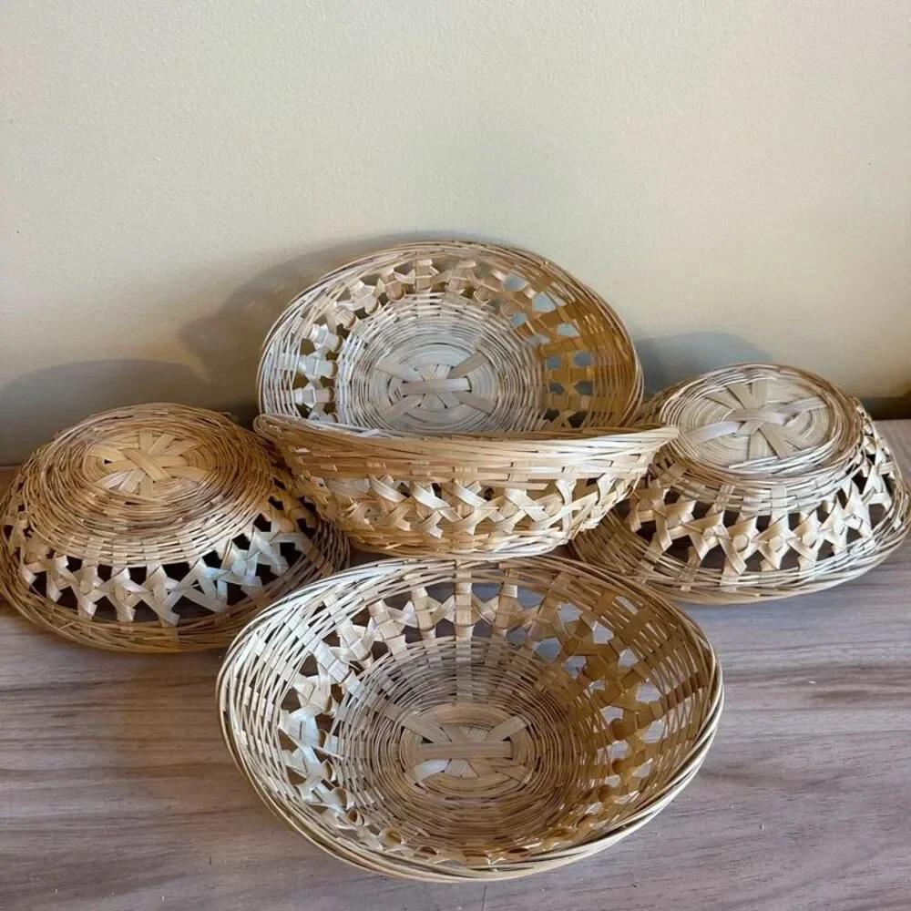 Antiquewise bamboo oval