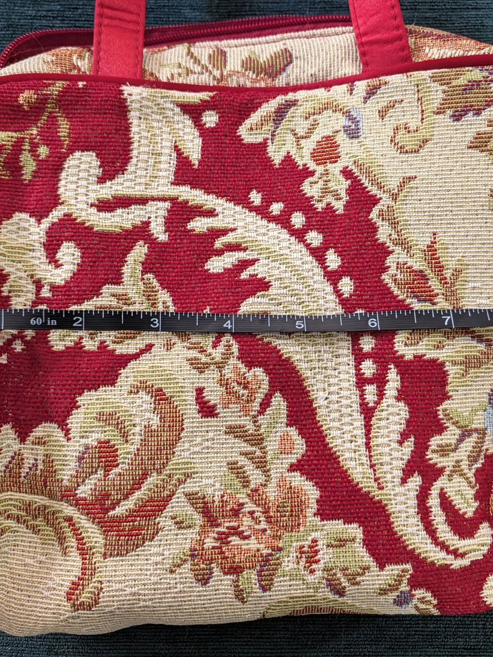 None floral red