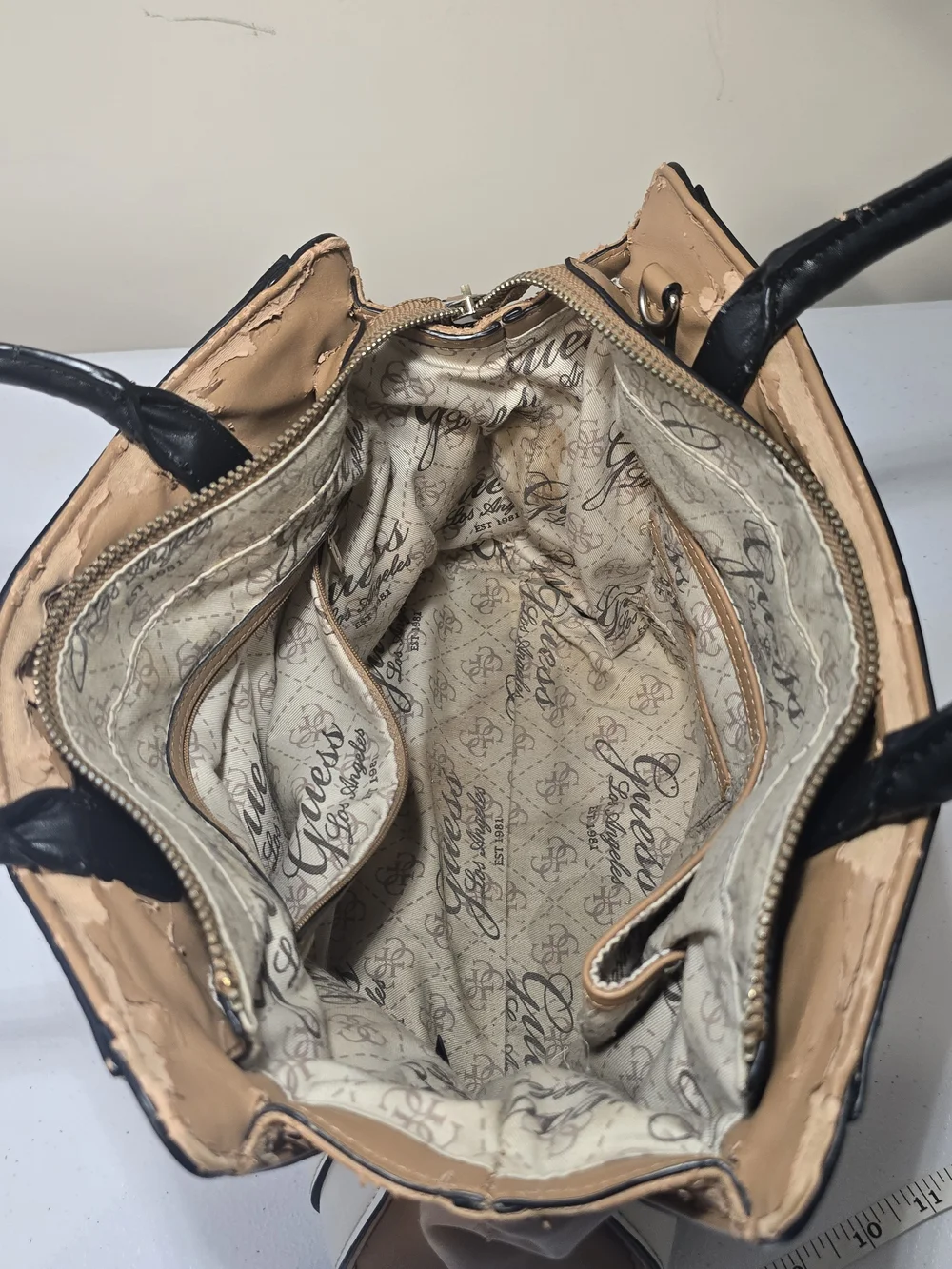 Guess stylish satchel