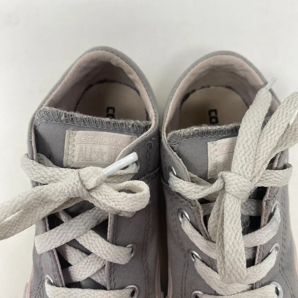 Converse Shoes Chuck Taylor One Star Sneaker Gray and Pink‎ Toddler Girl Size 9