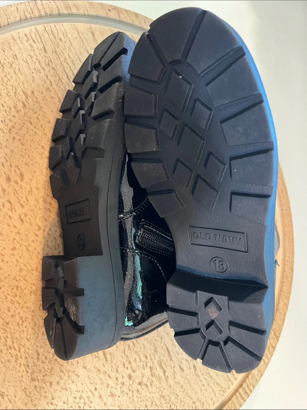 Old Navy shiny black