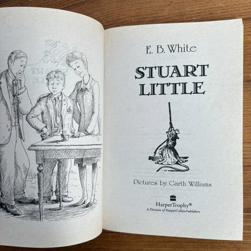 Stuart Little 75th Anniversary Trade Paperback E. B. White Illus Garth Williams